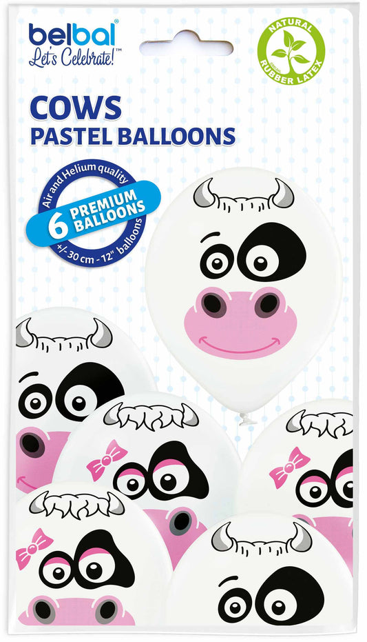 palloncini mucca
