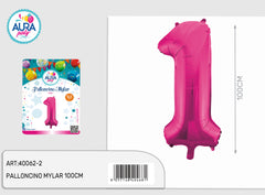palloncini mylar 40inch fucsia 1