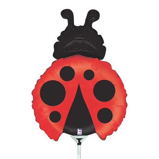 Palloncino 14" Mini Shape mylar Coccinella