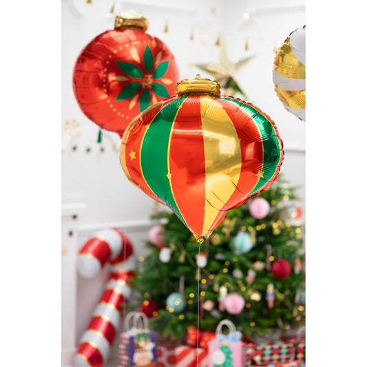 Foil balloon Christmas Bauble.51x49cm