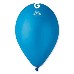 12-inch pastel blue latex balloons, 100 pcs