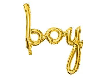 Palloncino foil Boy 63,5x74cm oro