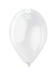 12-inch transparent pastel latex balloons, 50 pcs