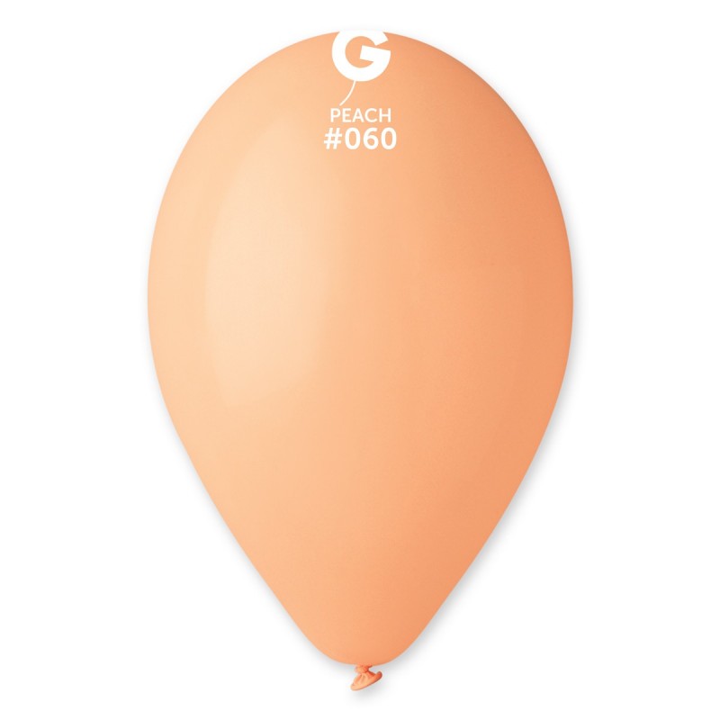 Palloncini in Lattice Pastello Pesca 12" (30 cm) – Gemar, 50 pz