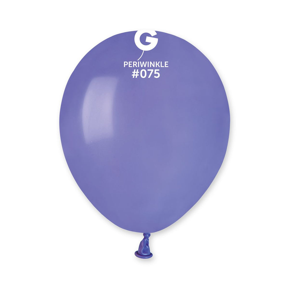 Palloncini in Lattice Pastello Pervinca (Periwinkle) 5" (13 cm) – Gemar, 100 pz