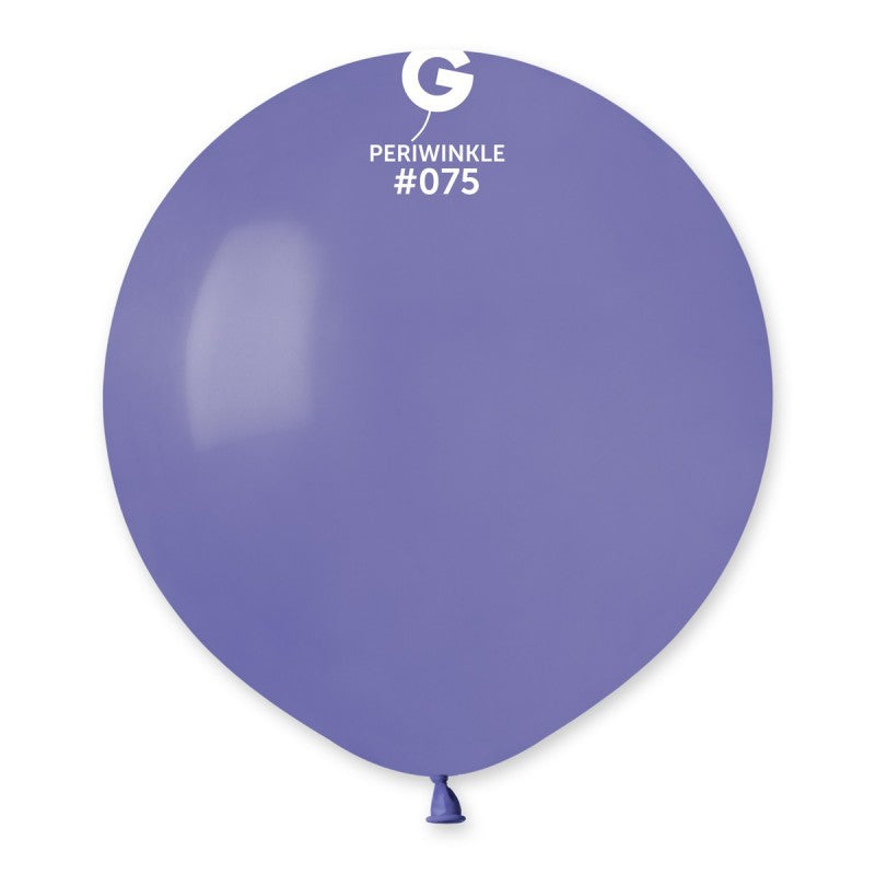 Palloncini in Lattice Pastello Pervinca (Periwinkle) 19" (48 cm) – Gemar, 25 pz