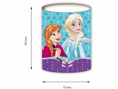 Frozen metal pen holder