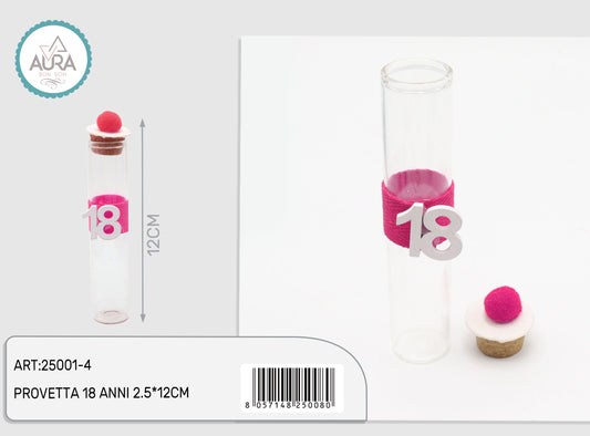 provetta 18 anni fuxia 