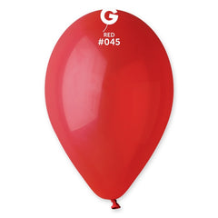 12-inch pastel red latex balloons, 50 pcs