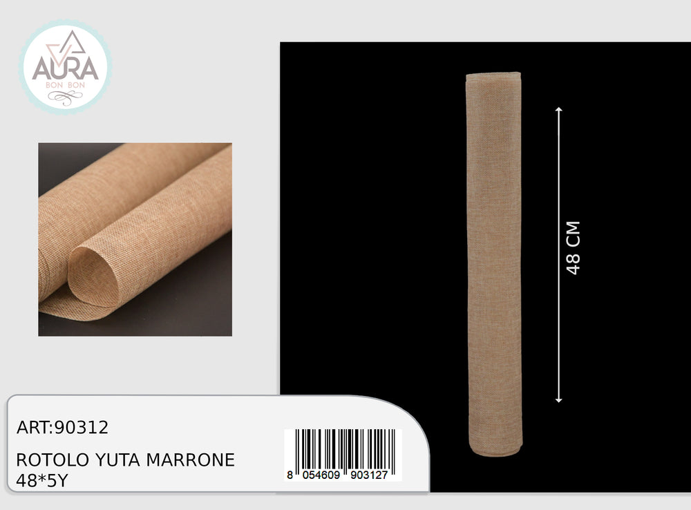 rotolo yuta naturale 48cmx5y
