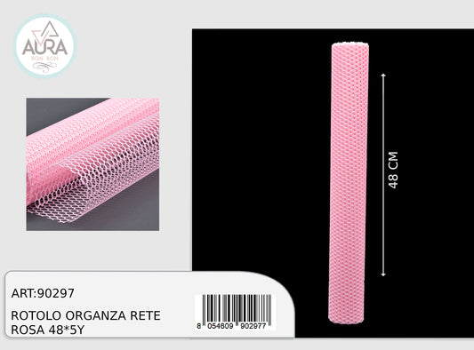 rotolo rete rosa