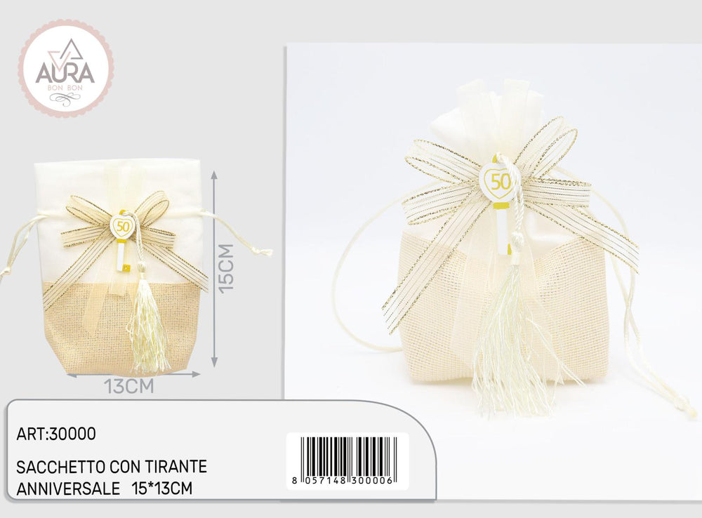 sacchetto con tirante "anniversario"