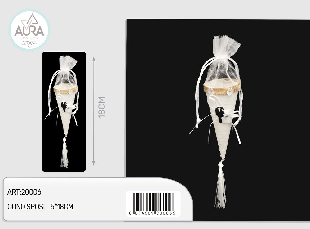 wedding cone bag