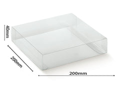 astucci.200x200x40mm  trasparente