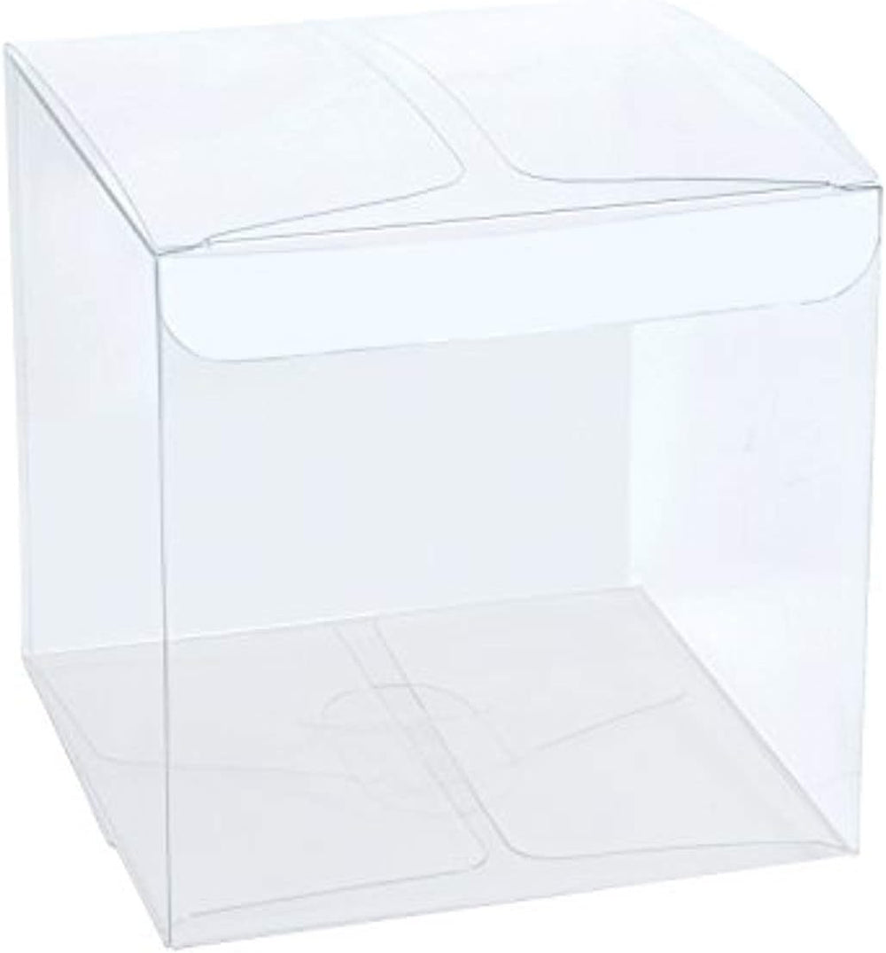 Transparent box 4pcs 10x10x10cm