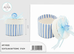 5x6cm light blue box with pacifier