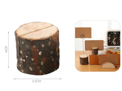 Wooden placeholders 6pcs 3.2x4cm