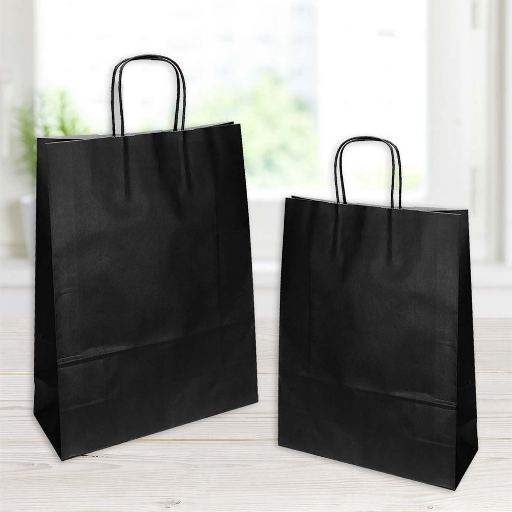 shopper Jolly nero - 25x11x36cm