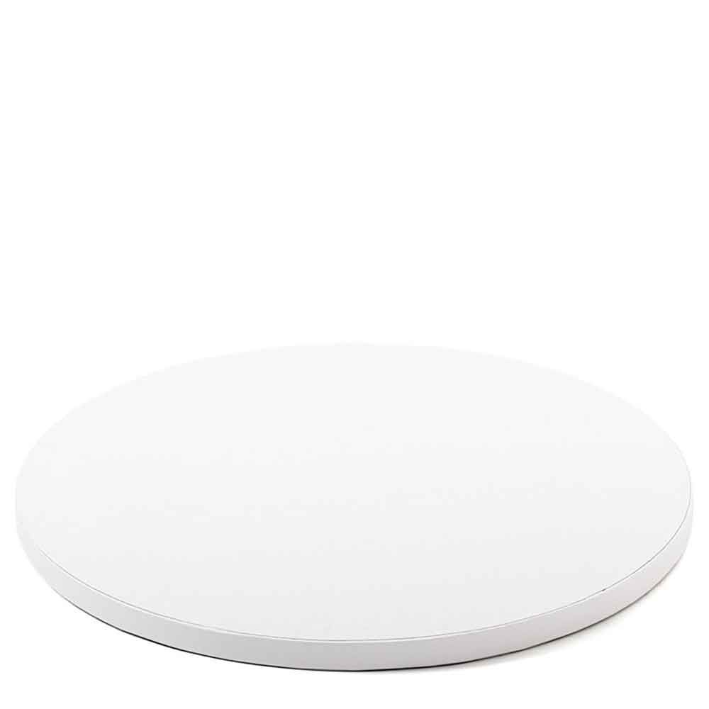sottotorta tondo 45cm diametro x 1,2cm altezza bianco