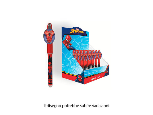 spiderman penna clip