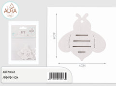 ape 4pz 4x4cm bianco