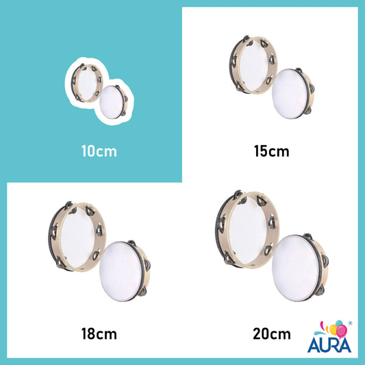 Tamburello personalizzabile Ø 10 cm Aura