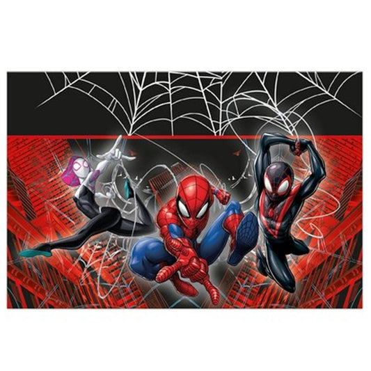 Spider-Man World of Webs plastic tablecloth 120x180cm