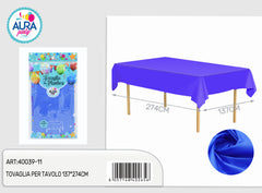 Blue tablecloth 137x274cm
