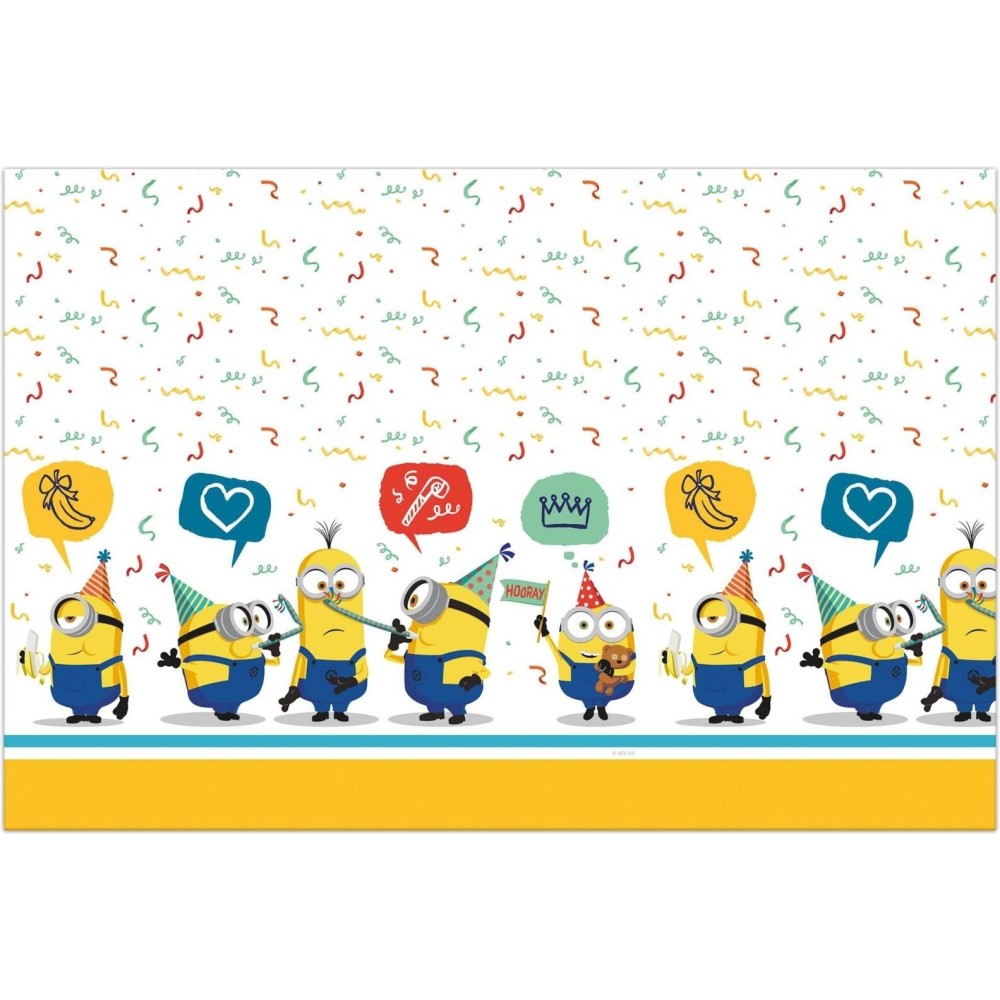 Plastic tablecloth Minions rise of gru 120x180cm