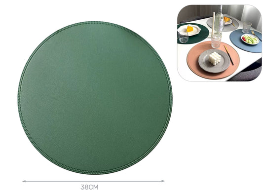 tovaglietta tonda verde