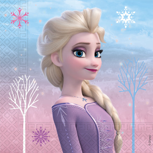 tovaglioli quadrati elsa frozen