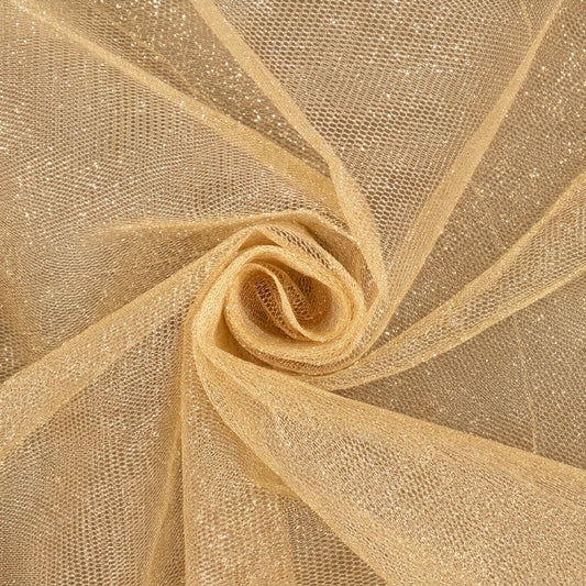 Tulle con glitter oro 1,5 x 1 m Aura