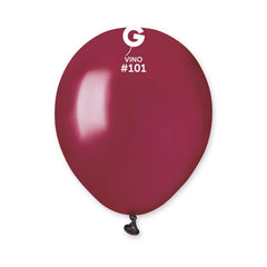 5-inch pastel wine latex balloons, 100 pcs