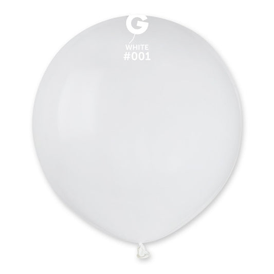 palloncini 19inch lattice pastello bianco cf.25